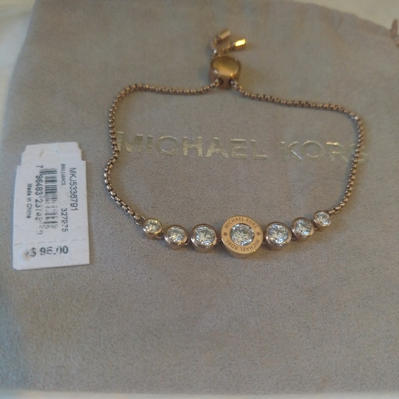 michael kors cubic zirconia bracelet